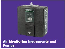 Air monitoring instruments & pumps